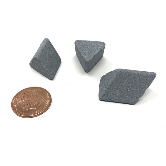 Angle Cut Triangle 5/8 X 5/8 M Ceramic Media, 50 lbs