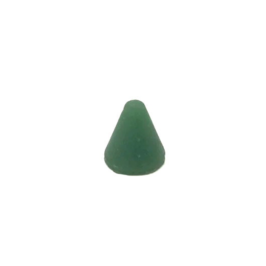 Cone 3/8 X 3/8 X Green Plastic Media, 50 lbs