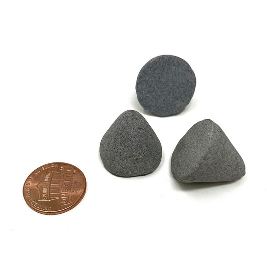 Cone 3/4 X 7/8 M Ceramic Media, 50 lbs