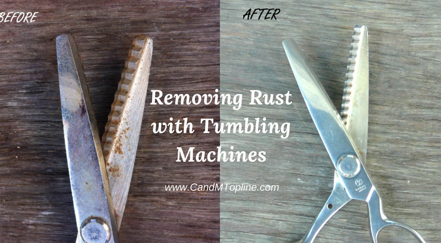 Removing Rust with Vibratory Tumbling Machines